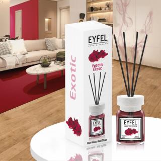 Eyfel Odorizant de camera, cu betisoare, 120 ml, Exotic