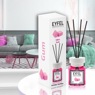 Eyfel Odorizant de camera, cu betisoare, 120 ml, Gum