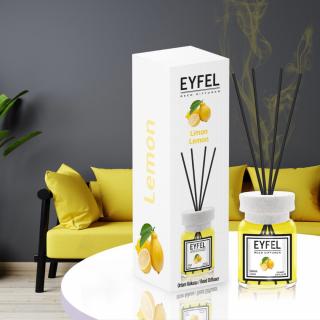 Eyfel Odorizant de camera, cu betisoare, 120 ml, Lemon