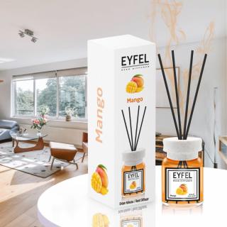 Eyfel Odorizant de camera, cu betisoare, 120 ml, Mango