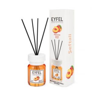Eyfel Odorizant de camera, cu betisoare, 120 ml, Peach