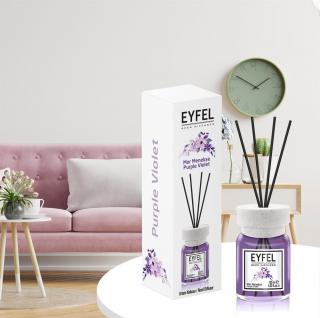 Eyfel Odorizant de camera, cu betisoare, 120 ml, Purple Violet