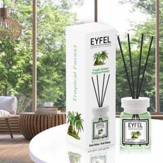 Eyfel Odorizant de camera, cu betisoare, 120 ml, Tropical Forest