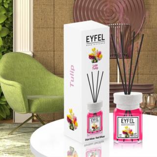 Eyfel Odorizant de camera, cu betisoare, 120 ml, Tulip