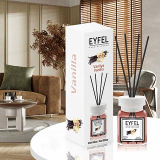 Eyfel Odorizant de camera, cu betisoare, 120 ml, Vanilla