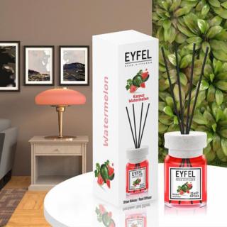 Eyfel Odorizant de camera, cu betisoare, 120 ml, Watermelon