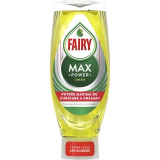 Fairy Detergent pentru vase, 450 ml, Max Power Lemon