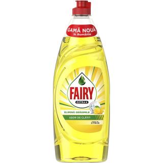 Fairy Detergent pentru vase, 650 ml, Extra+ Citrice