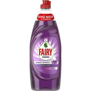Fairy Detergent pentru vase, 650 ml, Extra+ Liliac