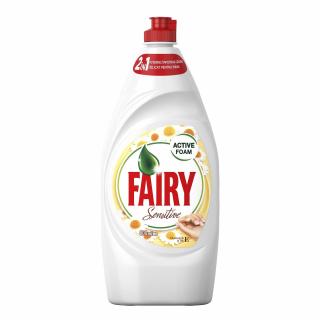 Fairy Detergent pentru vase, 800 ml, Sensitive Chamomile  Vitamin E