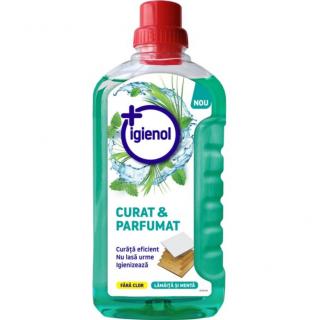 Igienol Detergent pardoseli, 1 L, Curat  Parfumat Lamaita si Menta