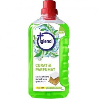 Igienol Detergent pardoseli, 1 L, Curat  Parfumat Poiana cu Lacramioare