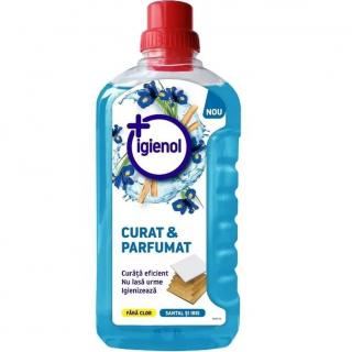 Igienol Detergent pardoseli, 1 L, Curat  Parfumat Santal si Iris