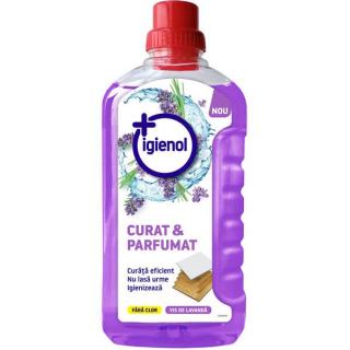 Igienol Detergent pardoseli, 1 L, Curat  Parfumat Vis de Lavanda