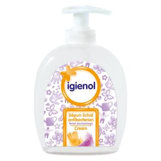 Igienol Sapun lichid antibacterian, 300 ml, Cream