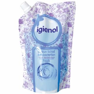Igienol Sapun lichid antibacterian, Rezerva, 500 ml, Fresh