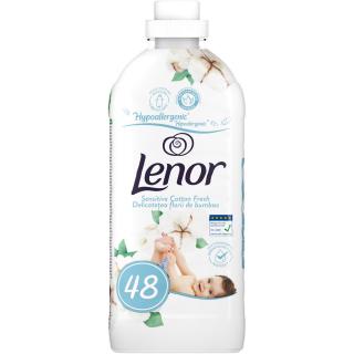 Lenor Balsam de rufe 1.2 L, 48 spalari, Sensitive Cotton Fresh