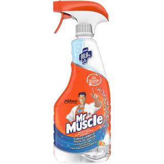 Mr. Muscle Solutie de curatat baia, cu pompa, 500 ml, Mandarine