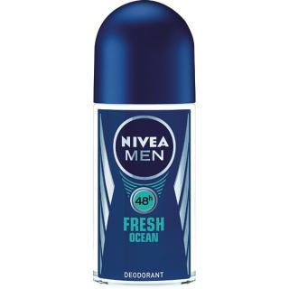 Nivea Deodorant Roll-on, Barbati, 50 ml, Fresh Ocean