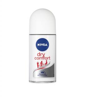 Nivea Deodorant Roll-on, Femei, 50 ml, Dry Comfort