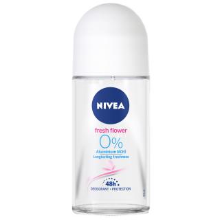 Nivea Deodorant Roll-on, Femei, 50 ml, Fresh Flower
