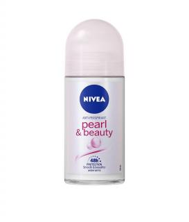 Nivea Deodorant Roll-on, Femei, 50 ml, Pearl  Beauty