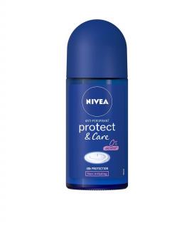 Nivea Deodorant Roll-on, Femei, 50 ml, Protect  Care