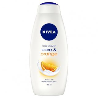 Nivea Gel de dus, 750 ml, Care  Orange