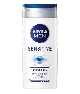 Nivea Gel de dus, Barbati, 500 ml, Sensitive