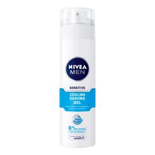 Nivea Gel de ras, 200 ml, Sensitive Cooling