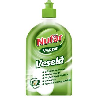 Nufar Detergent pentru vase, 500 ml, Verde
