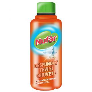 Nufar Solutie desfundat tevi si Chiuvete, 375 ml