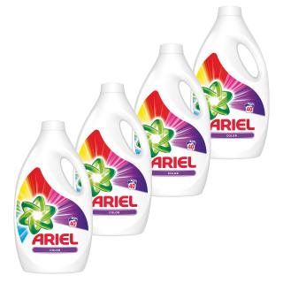 Pachet promo 4 x Ariel Detergent lichid, 2 L, 40 spalari, Color