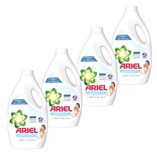 Pachet promo 4 x Ariel Detergent lichid, 2L, 40 spalari, Sensitive Skin
