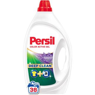 Persil Detergent lichid, 1.71 L, 38 spalari, Deep Clean Color Active Gel Lavender