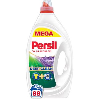 Persil Detergent lichid, 3.96 L, 88 spalari, Deep Clean Color Active Gel Lavender