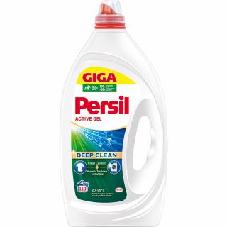 Persil Detergent lichid, 4.95 L, 110 spalari, Deep Clean Active Gel