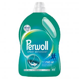 Perwoll Detergent lichid, 3L, 60 spalari, Renew Sport