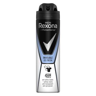 Rexona Deodorant spray, Barbati, 150 ml, Invisible Ice Fresh
