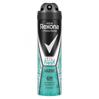 Rexona Deodorant spray, Barbati, 150 ml, Stay Fresh Marine