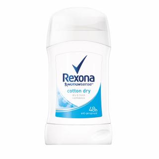 Rexona Deodorant Stick, Femei, 40 ml, Cotton Dry