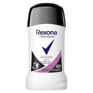 Rexona Deodorant Stick, Femei, 40 ml, Invisible Pure