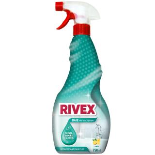 Rivex Solutie de curatat baia, cu pompa, 750 ml, Antibacterian