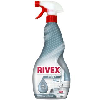 Rivex Solutie pentru inox, ceramica si sticla, 750 ml, Expert