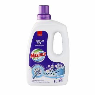 Sano Detergent lichid, 3 L, 60 spalari, Maxima Mountain Fresh
