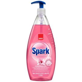 Sano Detergent pentru vase, 1 L, Spark Migdale