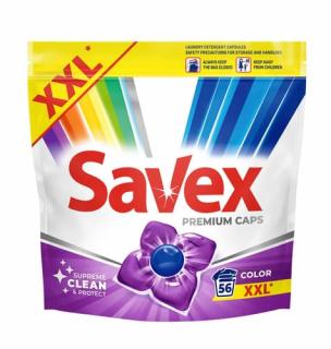 Savex Detergent capsule Premium Caps, 56 buc, Color