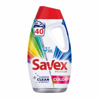 Savex Detergent lichid, 1.8 L, 40 spalari, Premium Color