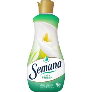 Semana Balsam de rufe, 1.5 L, 75 spalari, Extra Fresh Clear Breeze