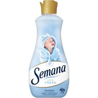 Semana Balsam de rufe, 1.5 L, 75 spalari, Extra Fresh Sensitive